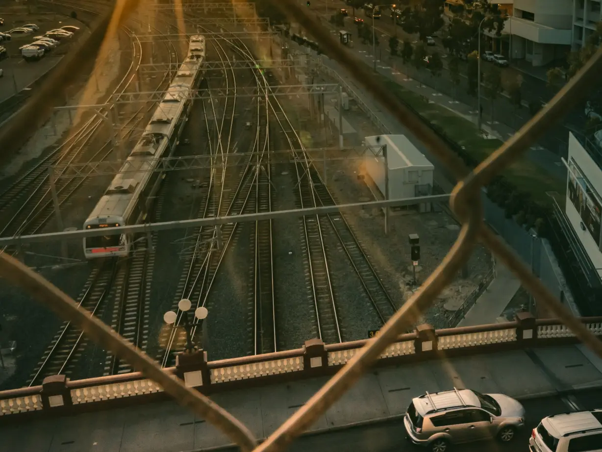 AUS WA Train at sunset harry cunningham unsplash