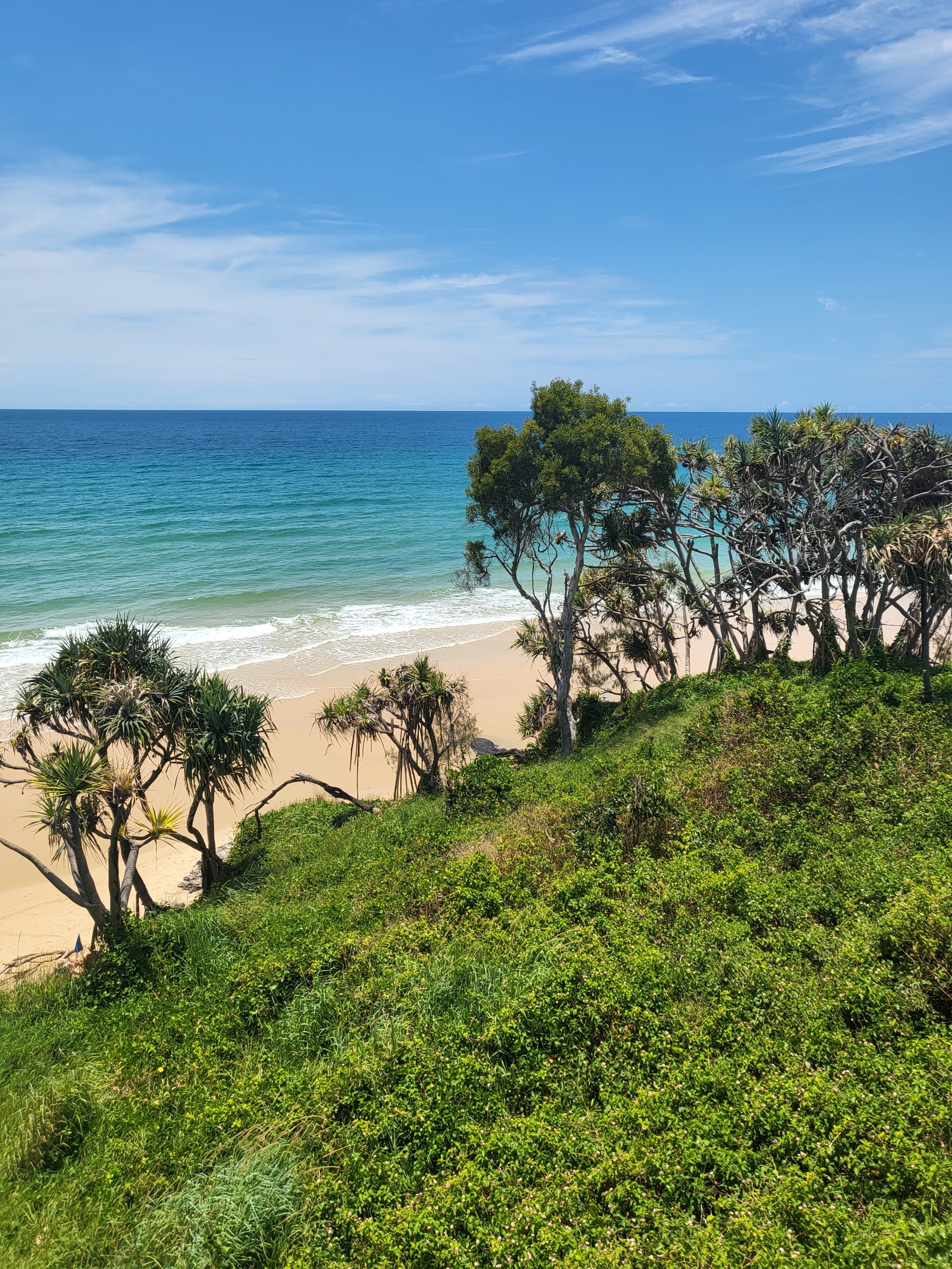 AUS QLD Rainbow Beach bush and beach Zwijnenburg