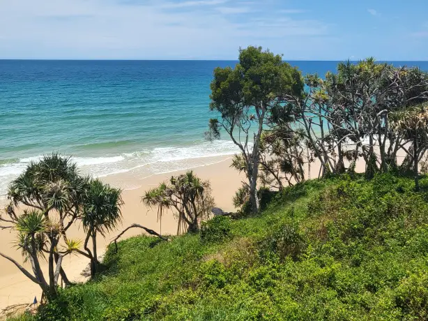 AUS QLD Rainbow Beach bush and beach Zwijnenburg