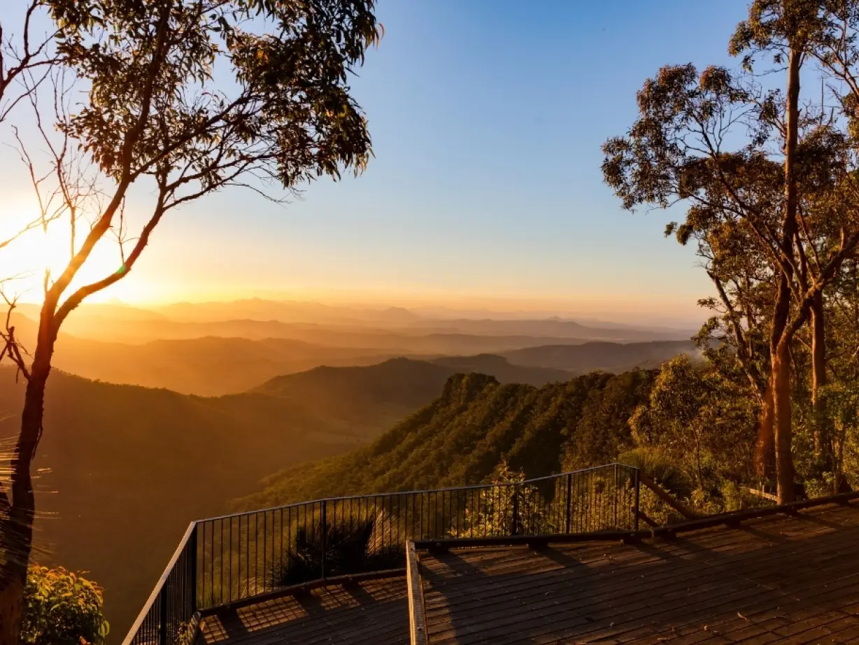 Gold Coast Hinterland Sunset