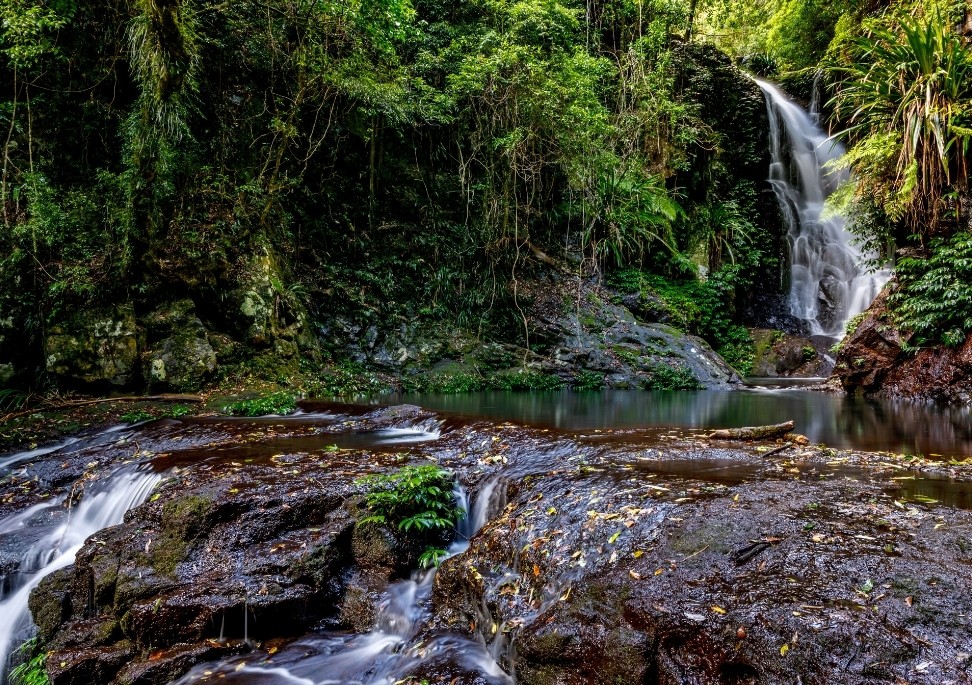 Lamington National Park waterfall