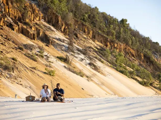Aus qld fraser island The Pinnacles