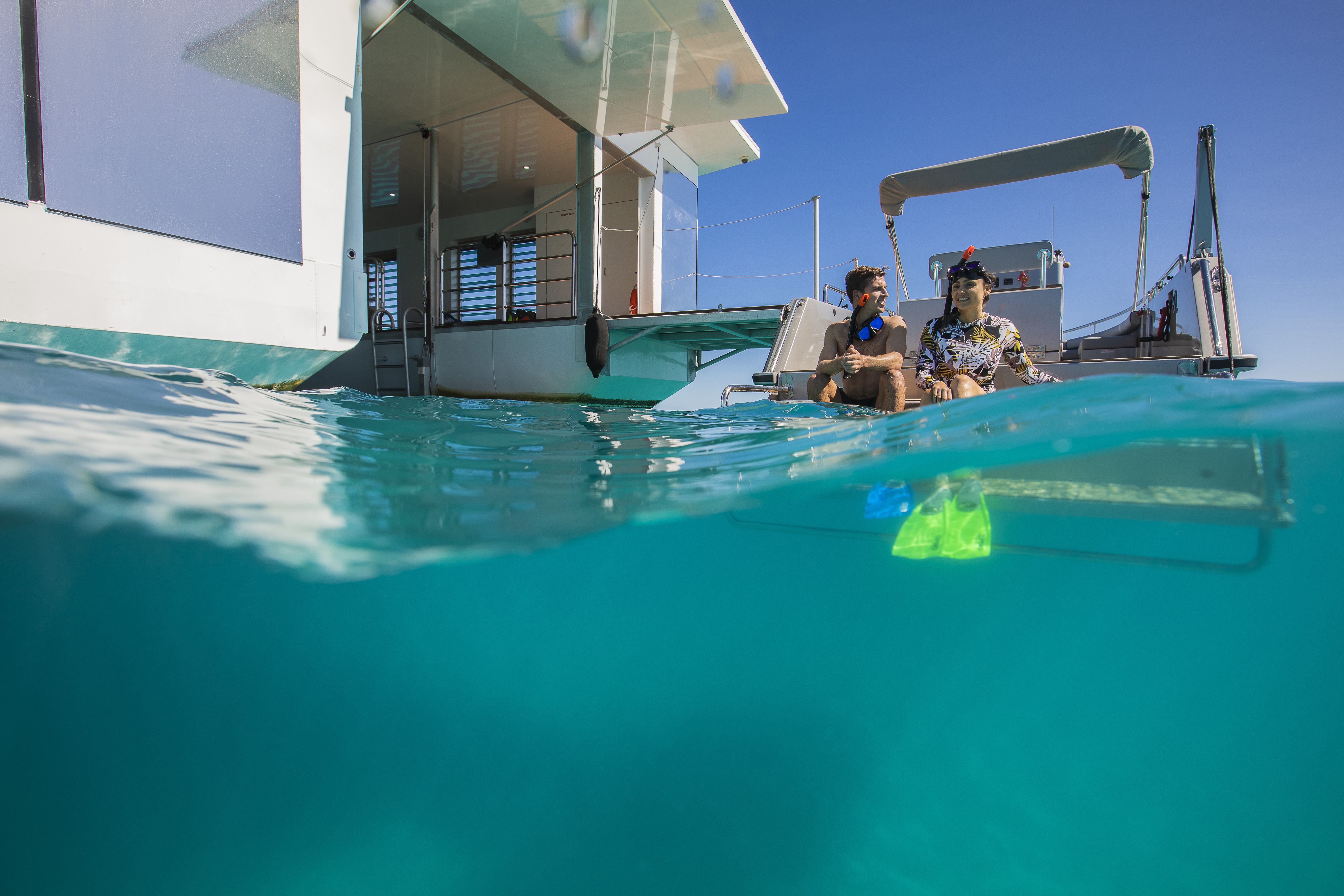Aus qld whitsundays hear reef snorkel credit Tourism and Events Queensland