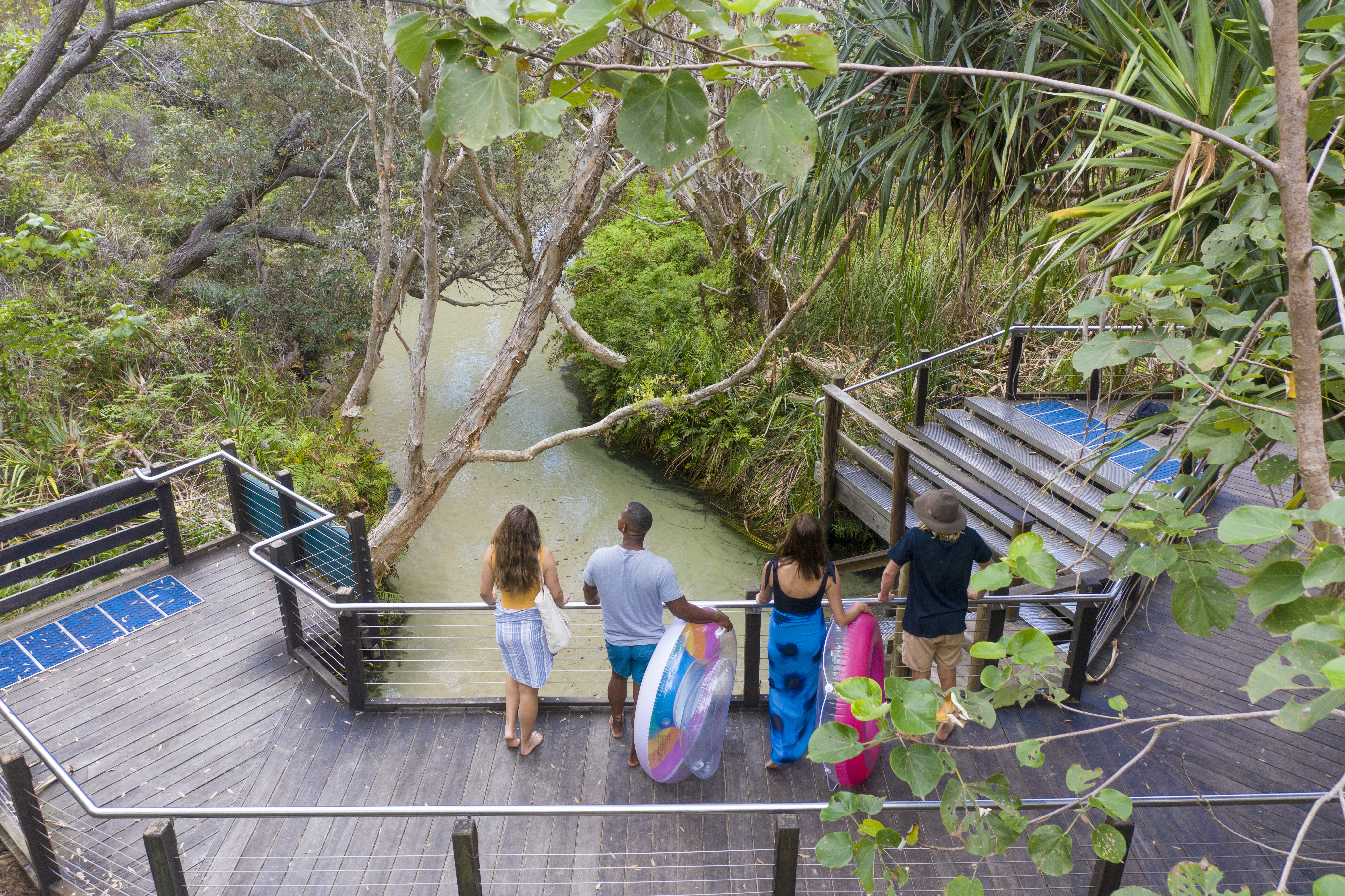 Aus qld fraser island Eli Creek view