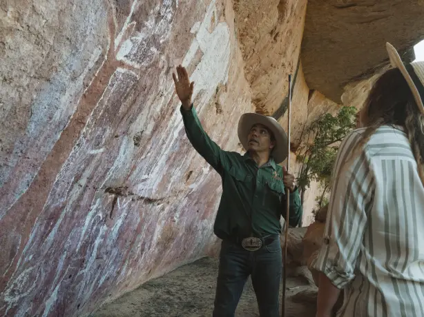 Australien Queensland Jarramali Rock Art