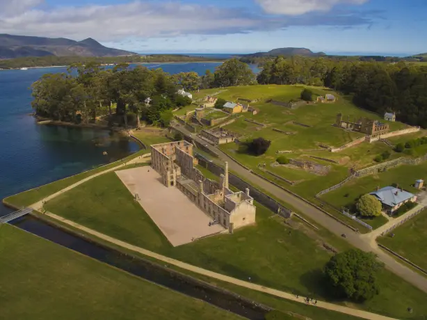 Aus tas Port Arthur Historic Site Aerial