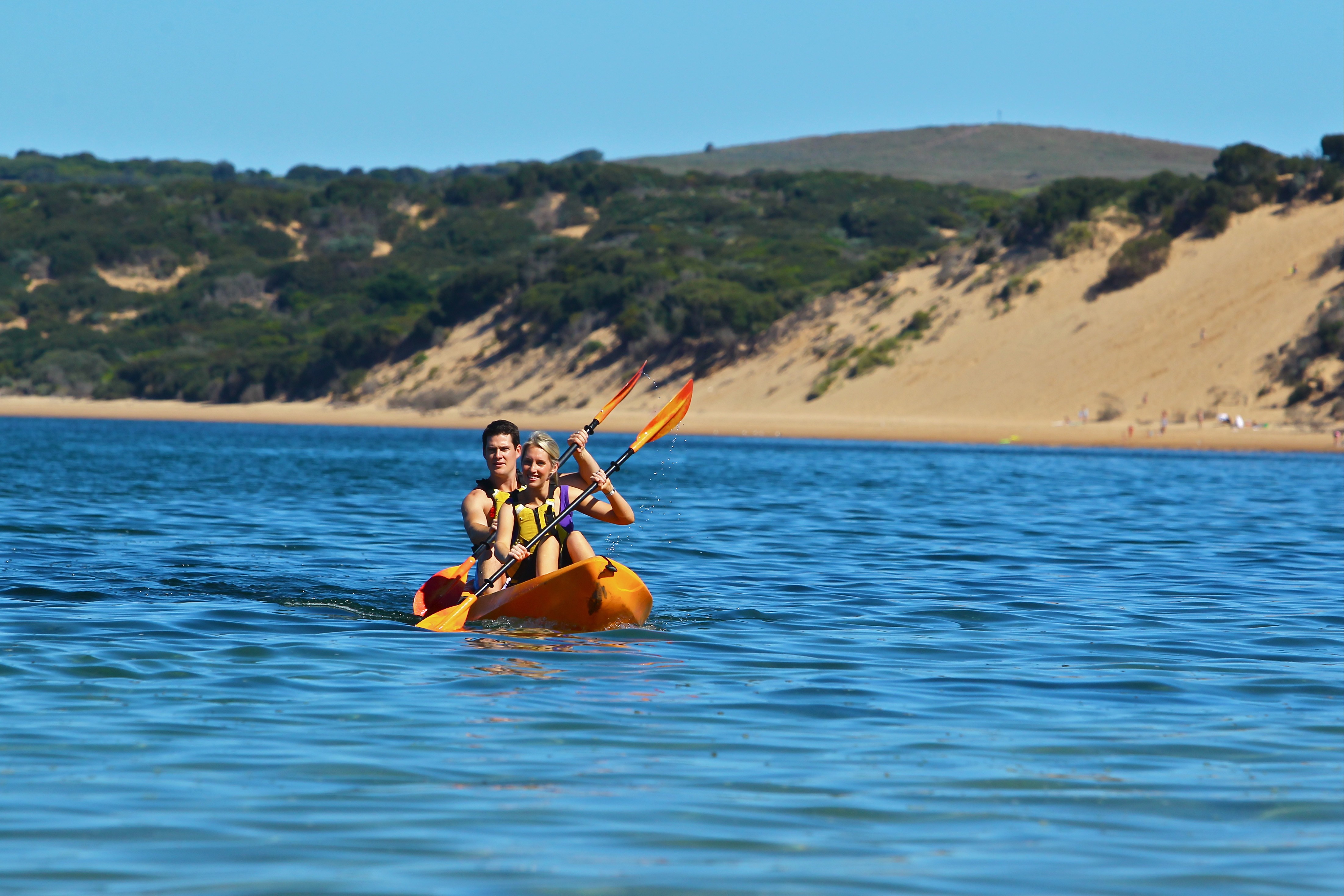Aus vic Kayaking at Phillip Island