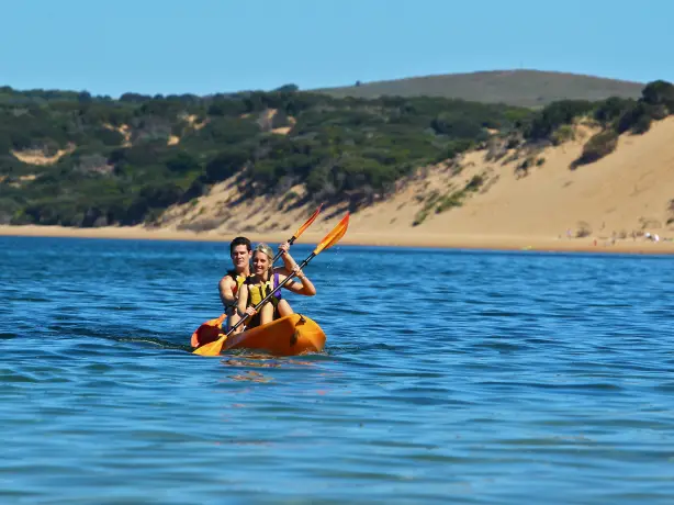 Aus vic Kayaking at Phillip Island