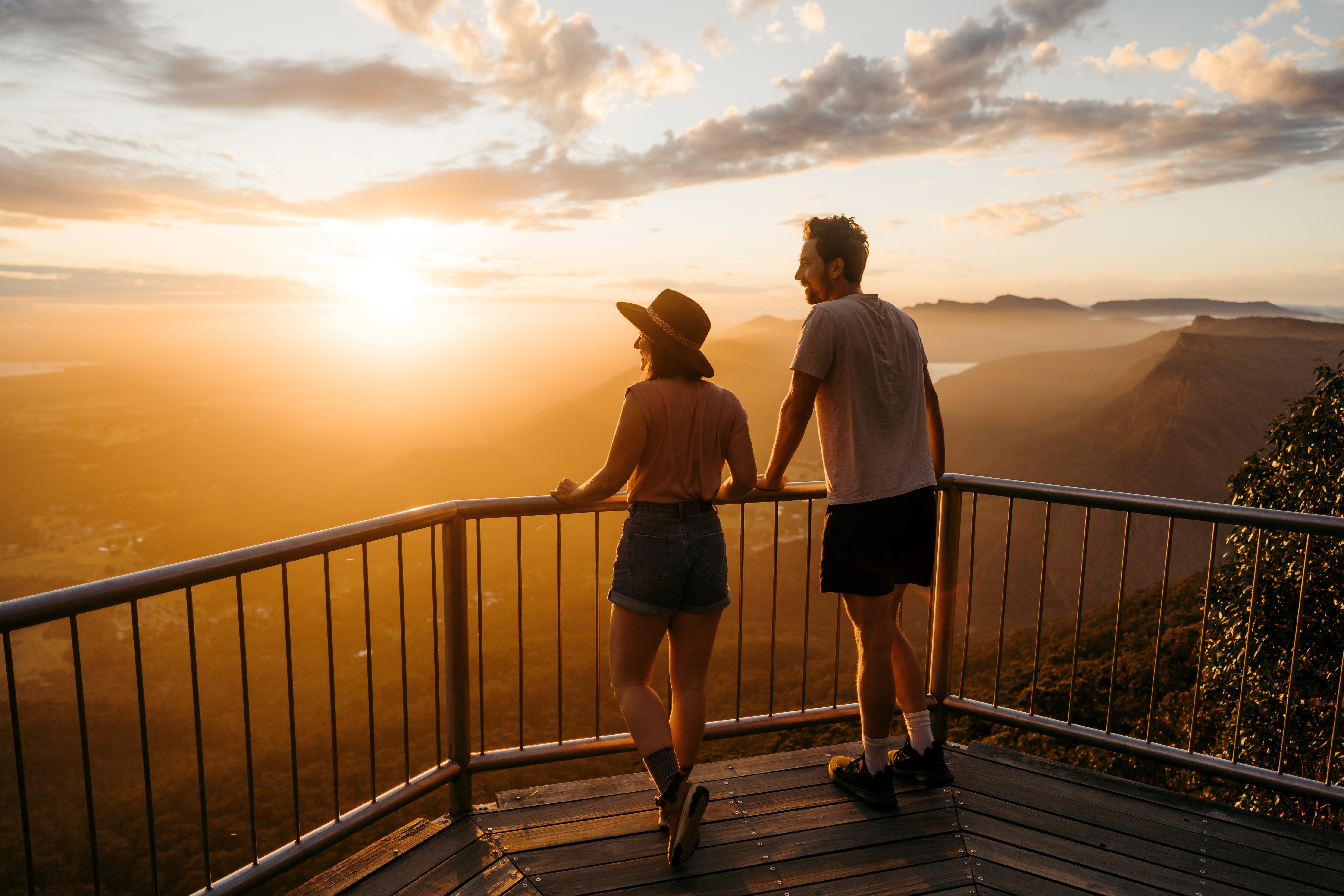 Aus vic grampians Boroka Lookout sunset