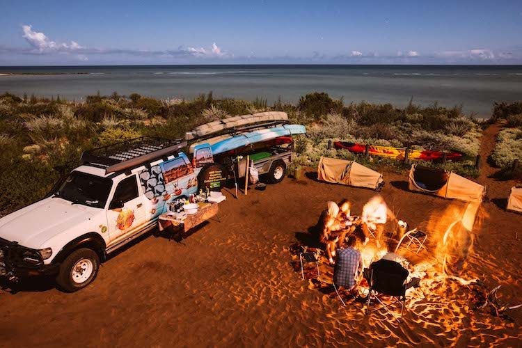 AU Aboriginal Kultur Westaustralien Shark Bay Camping