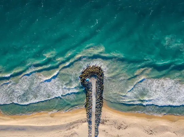 Aus wa City Beach Perth view credit Tourism Western Australia