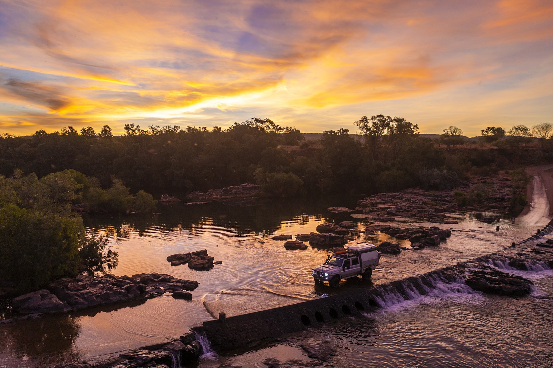 Australien Westaustralien Ivanhoe Überquerung Kununurra