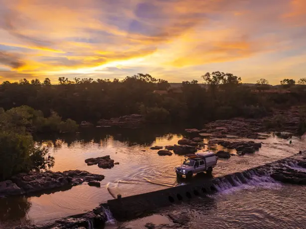 Australien Westaustralien Ivanhoe Überquerung Kununurra