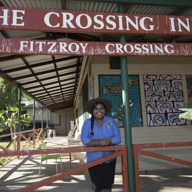 Australien Westaustralien The Crossing Inn Fitzroy Crossing