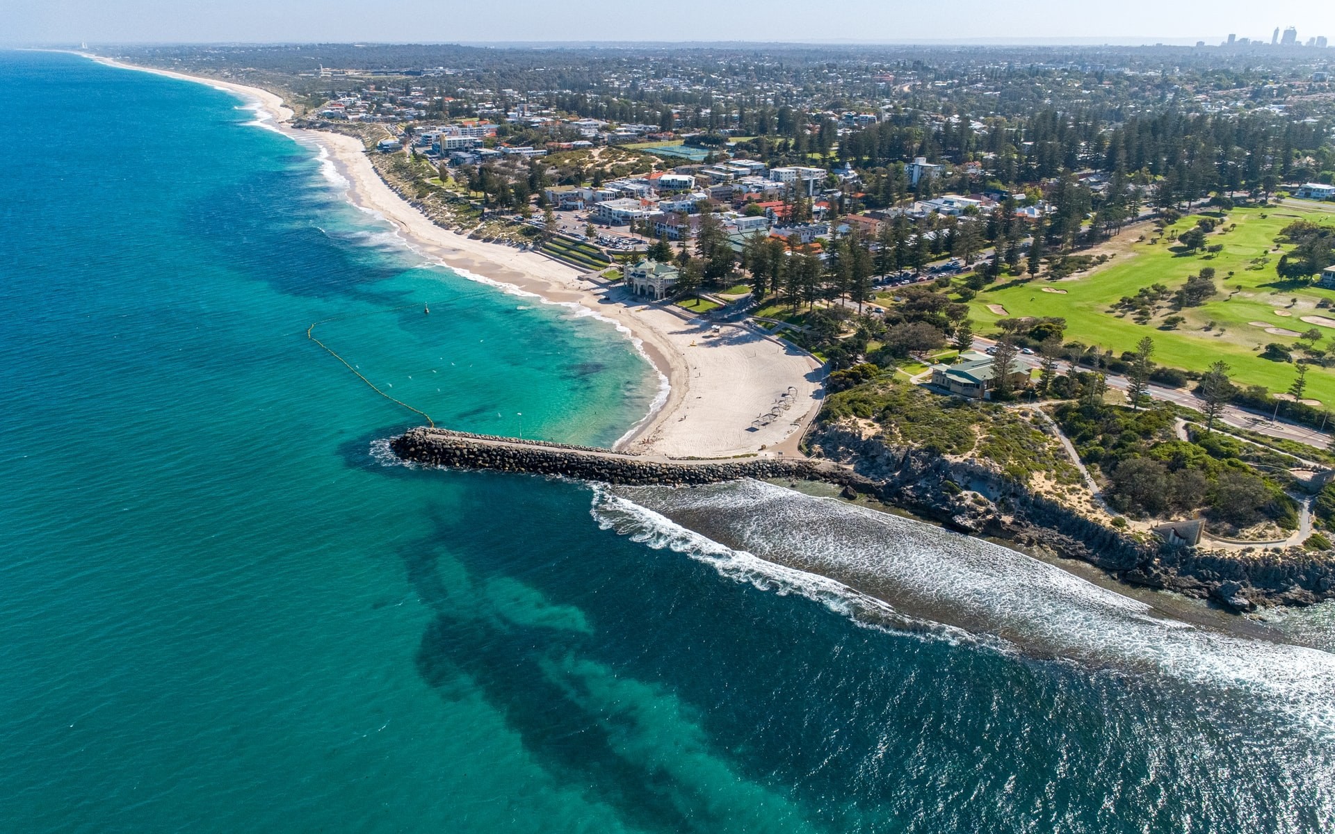 Aus wa cottesloe beach perth