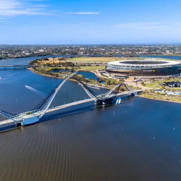 Australien Westaustralien Perth Stadium