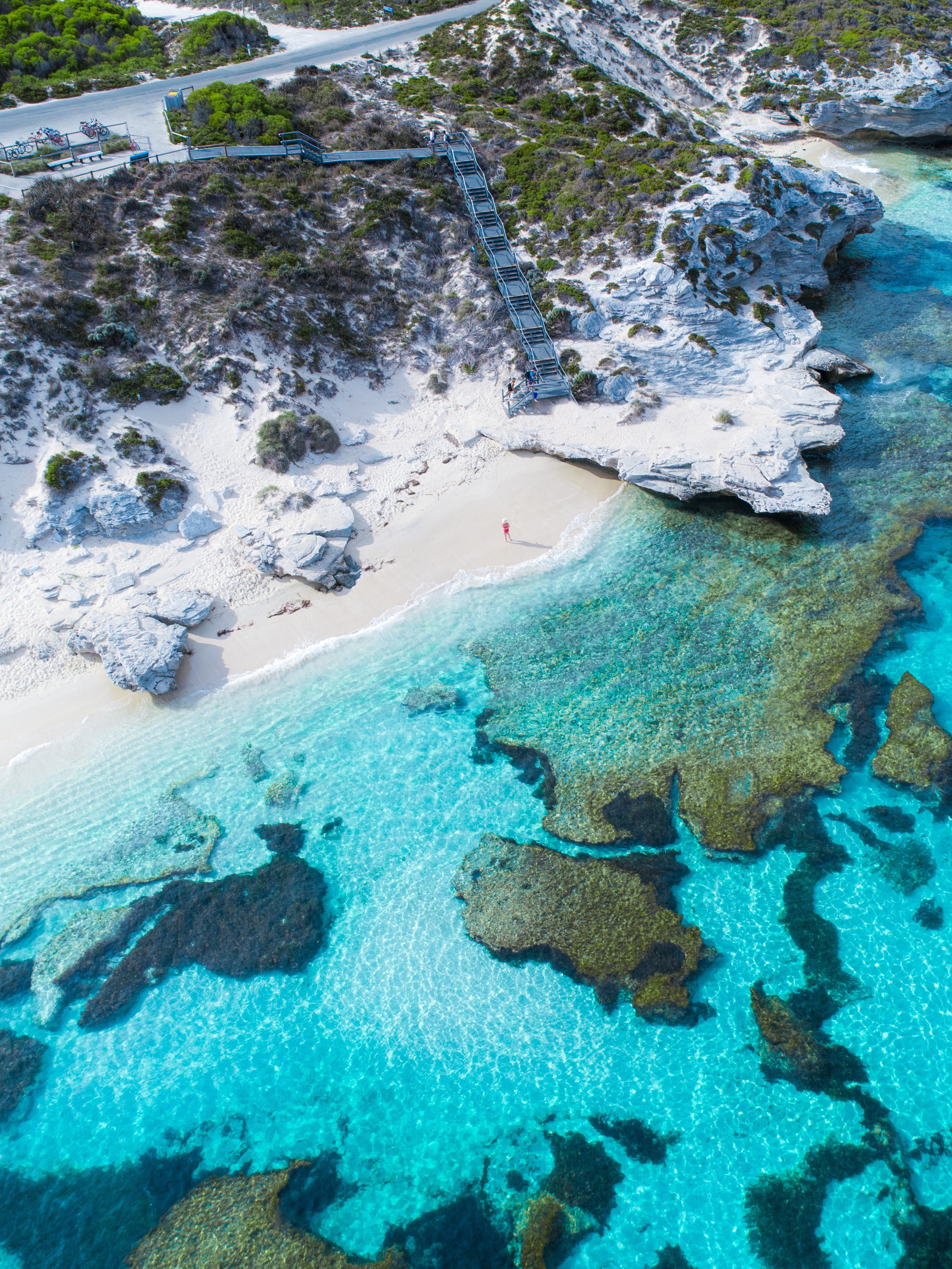 Aus wa Henrietta Rocks Rottnest Island credit Tourism Western Australia
