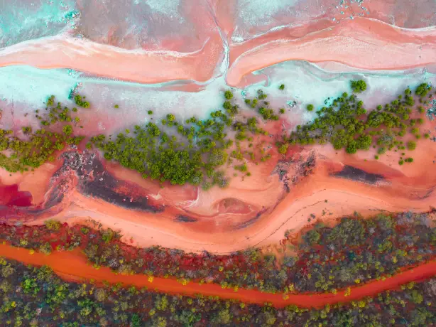 Aus wa Roebuck Bay Broome