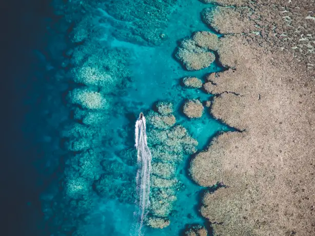 Aus wa Rowley Shoals Marine Park near Broome credit Tourism Western Australia and credit saltywings on social media