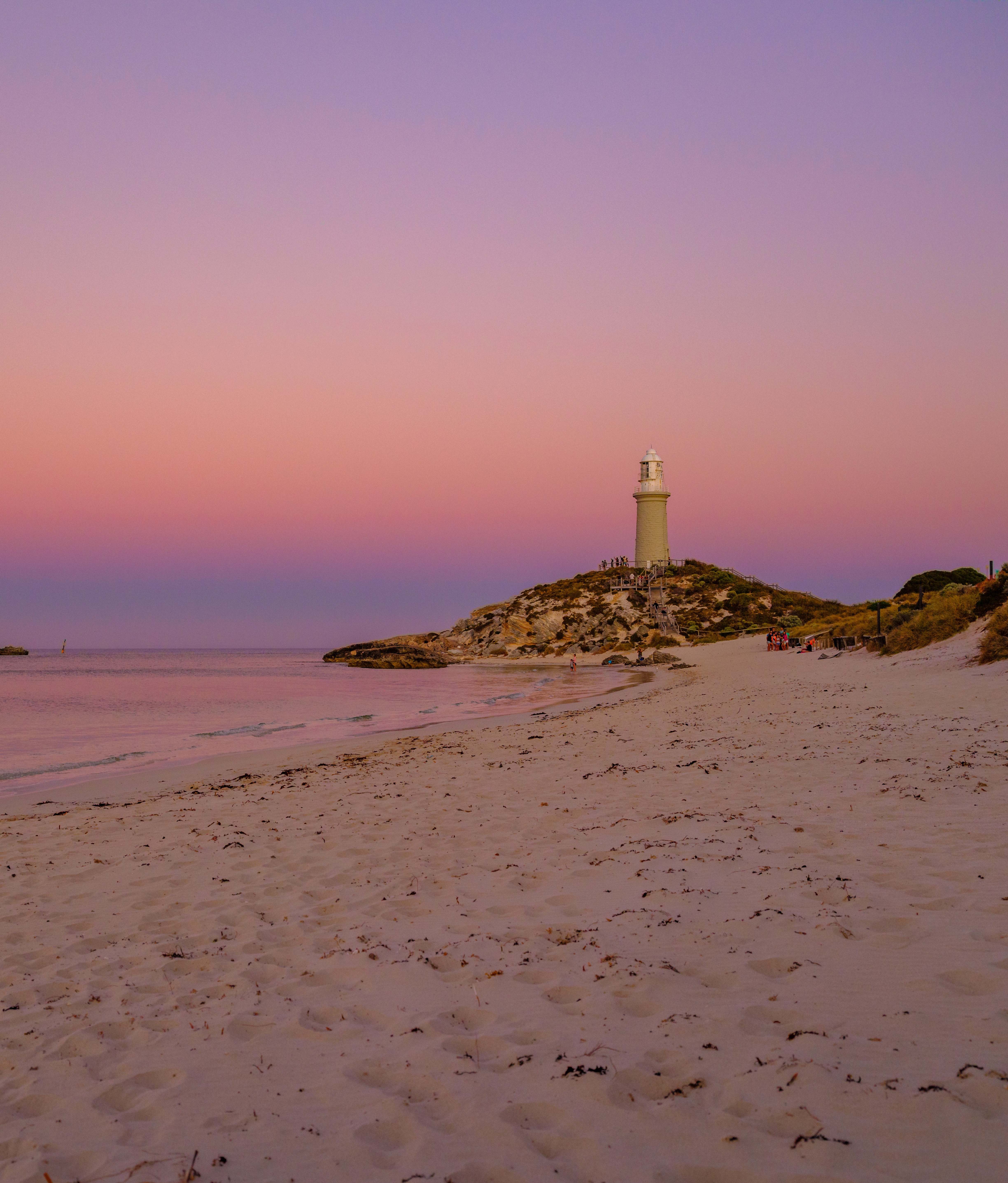Aus wa pinky beach and bathurst lighthouse rottnest island credit Tourism Western Australia