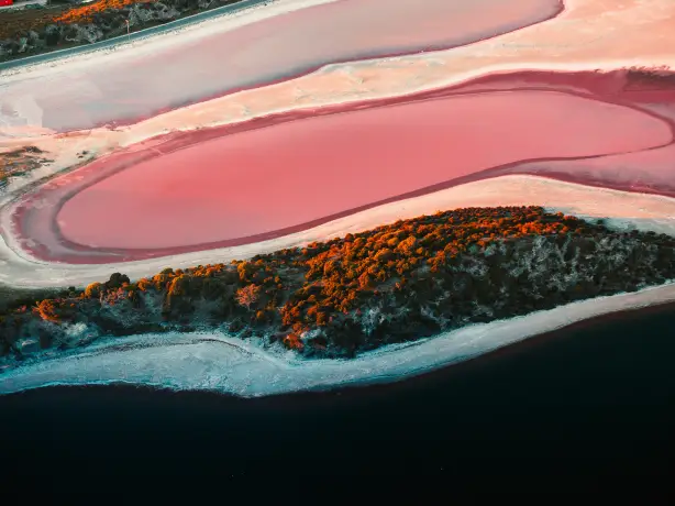 Aus wa Pink Lakes Rottnest Island credit Tourism Western Australia and credit apertunity on social media