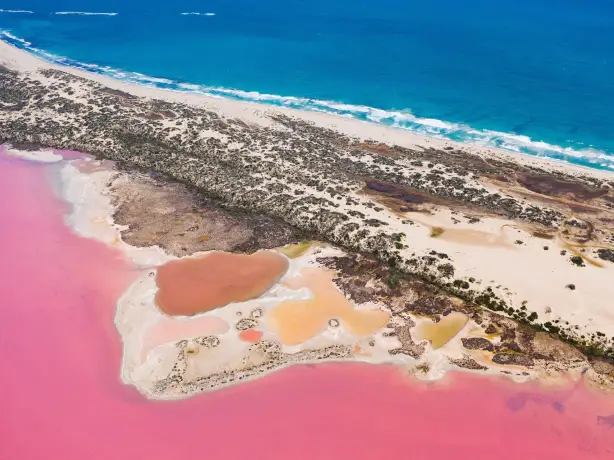 Australien Westaustralien Hutt Lagoon