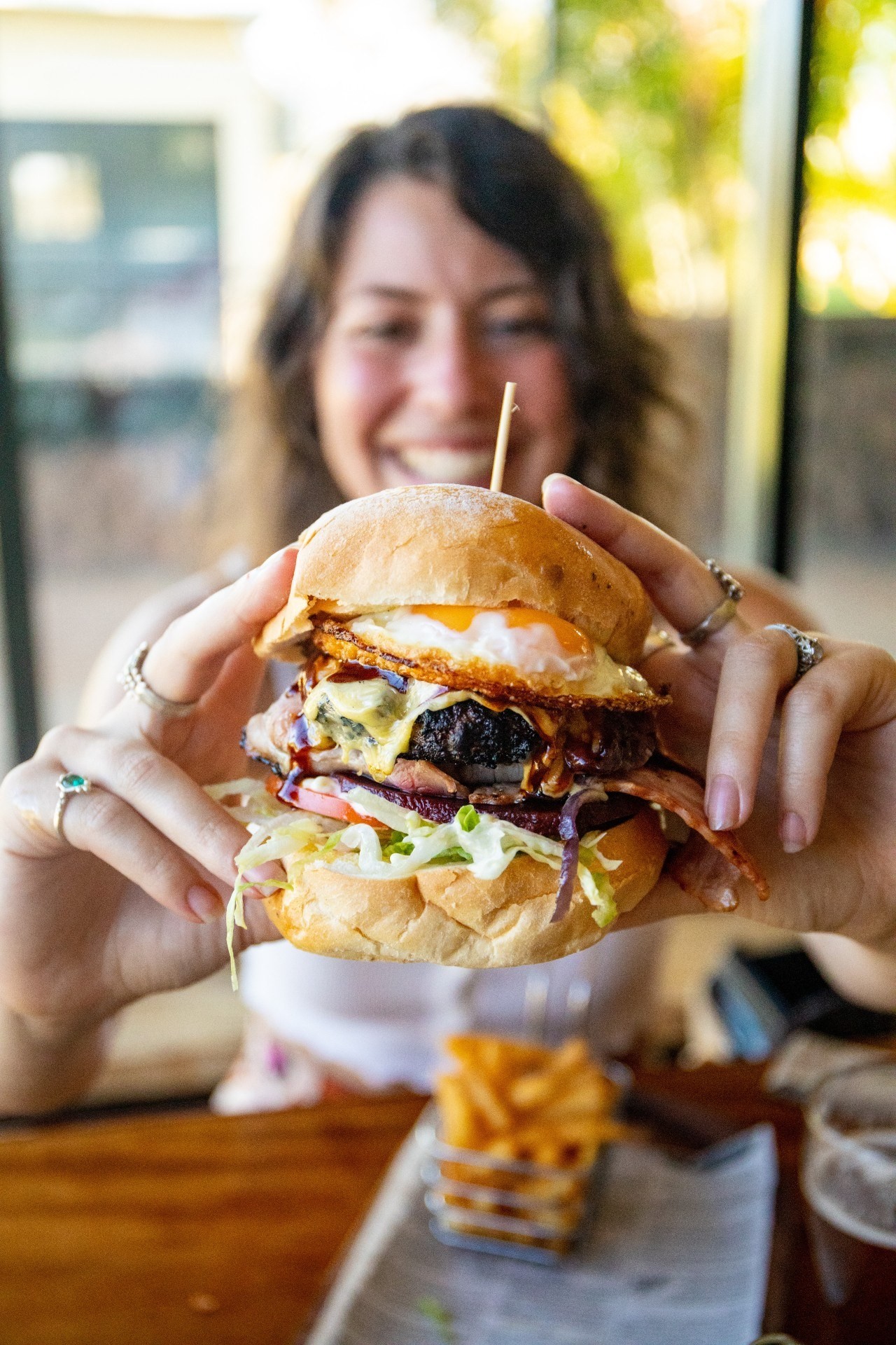 1 Aus Airborne Solutions Heli Pub Crawl burger food credit Liam Neal