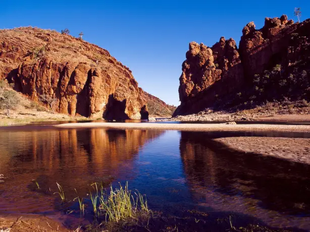 1 Glen Helen Gorge West Mac Donnell Ranges National Park NT credit Tourism Australia
