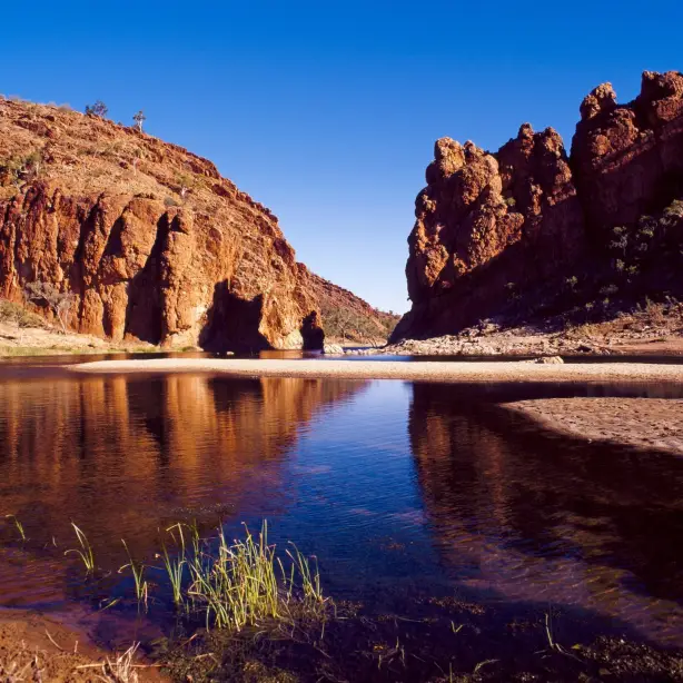 1 Glen Helen Gorge West Mac Donnell Ranges National Park NT credit Tourism Australia