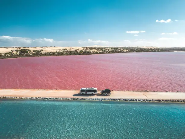 Aus Eyre Peninsula Lake Mac Donnell