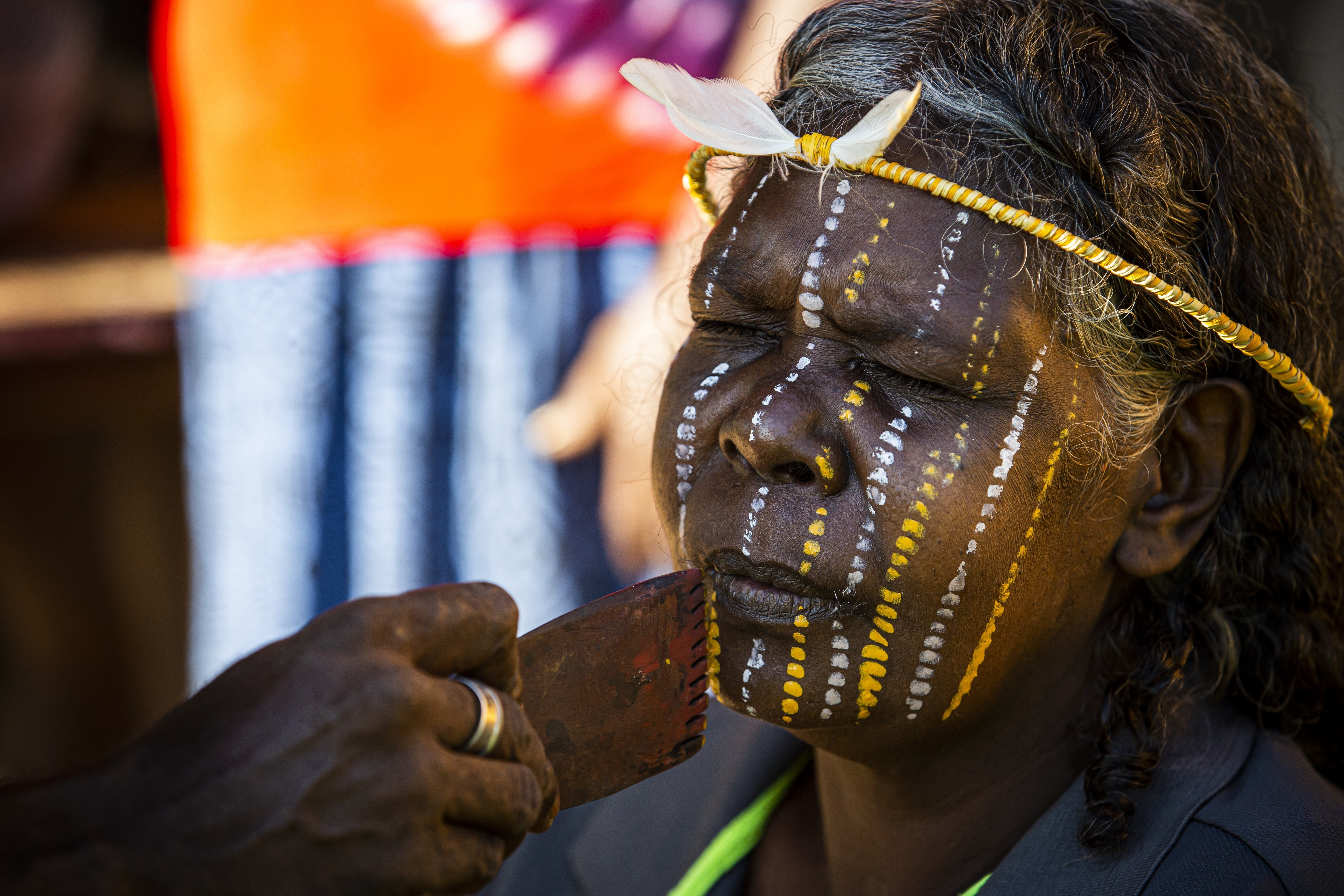 Aus nt tiwi islands art credit Tourism Australia