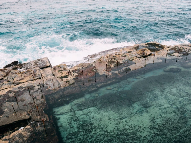 Aus newcastle beach nsw ocean chelsea pridham