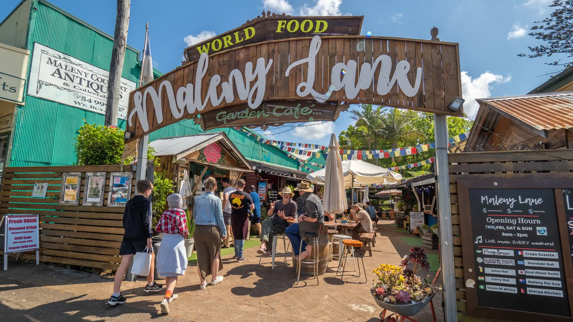 Aus queensland maleny cafe market local