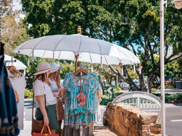 Australien Queensland noosa hastings street shopping