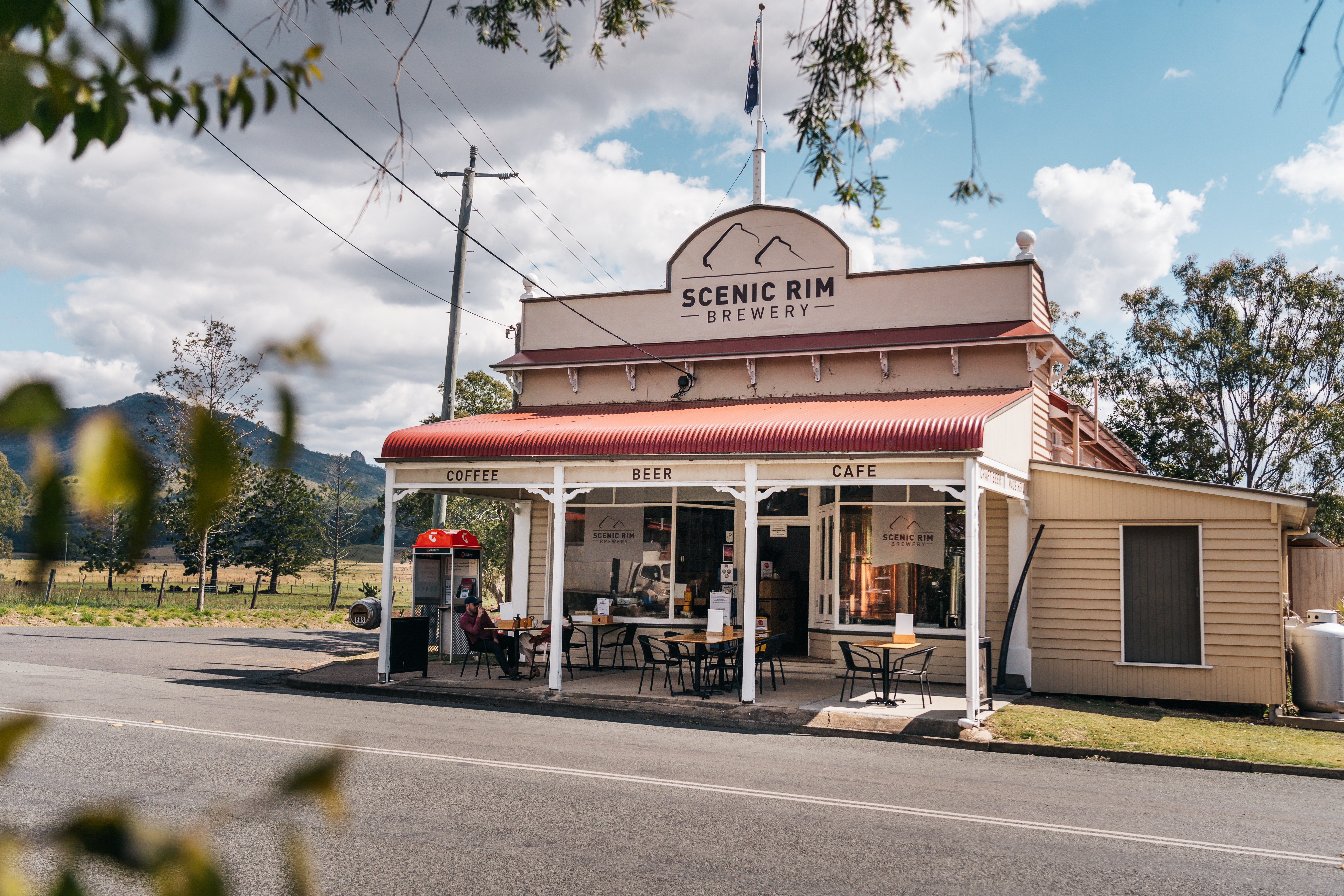 Aus queensland scenic rim cafe brewery