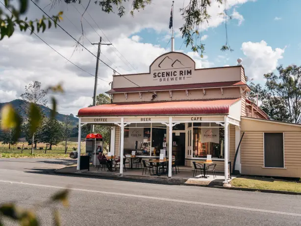 Aus queensland scenic rim cafe brewery