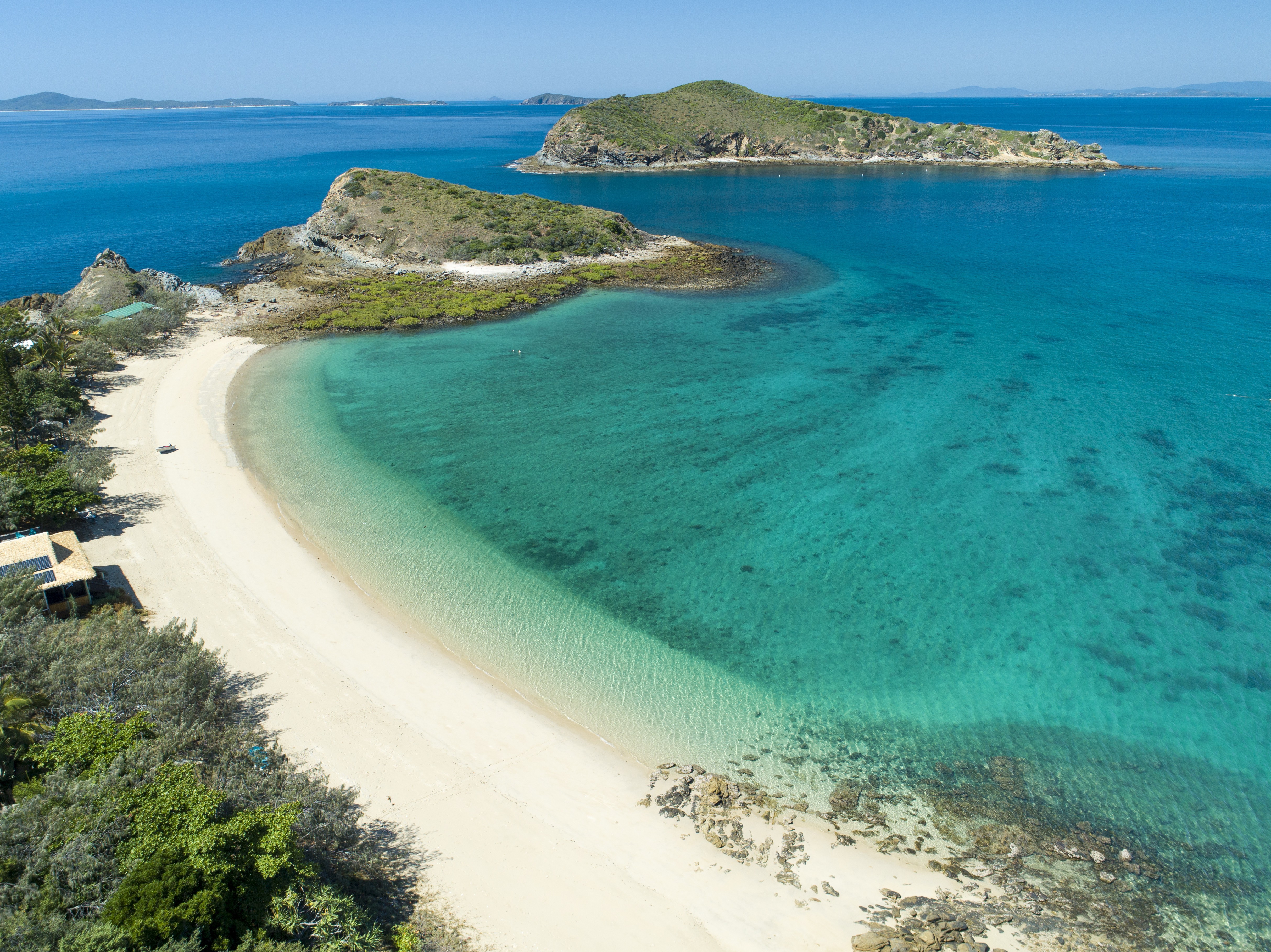 Australien Queensland pumpkin island Strand
