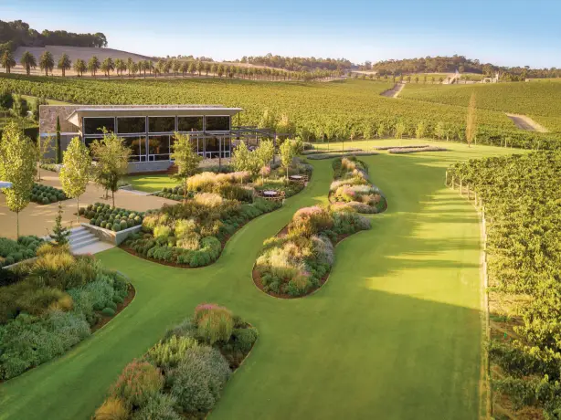 Blick auf das Weingut im Barossa Valley, Australien