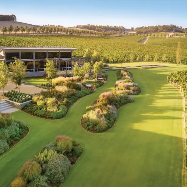 View of Barossa Valley winery, Australia