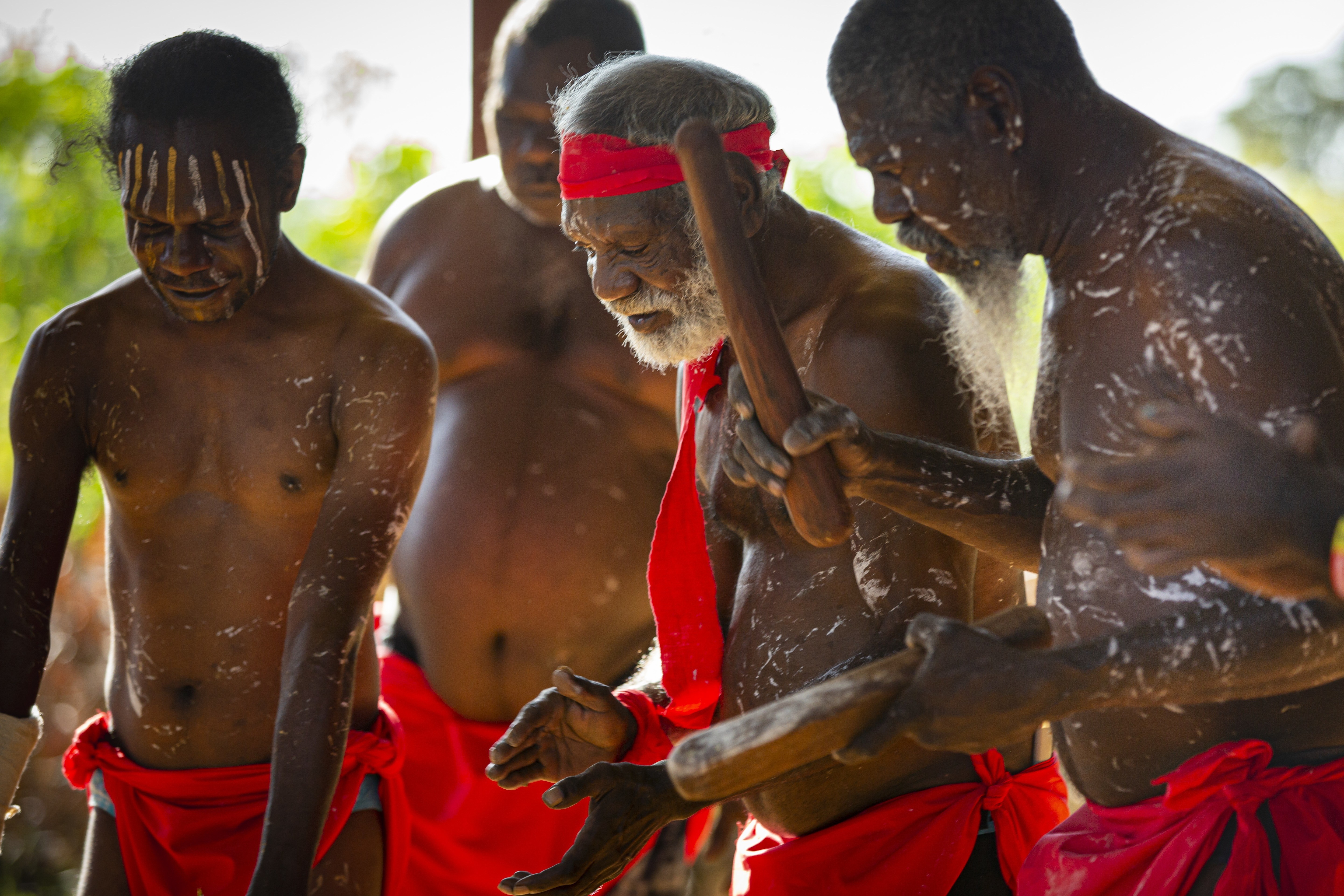 Australien Northern Territory Aborigine Tanz