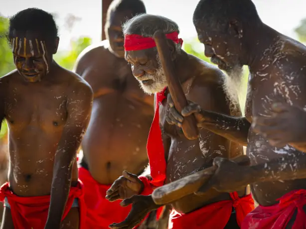 Australien Northern Territory Aborigine Tanz