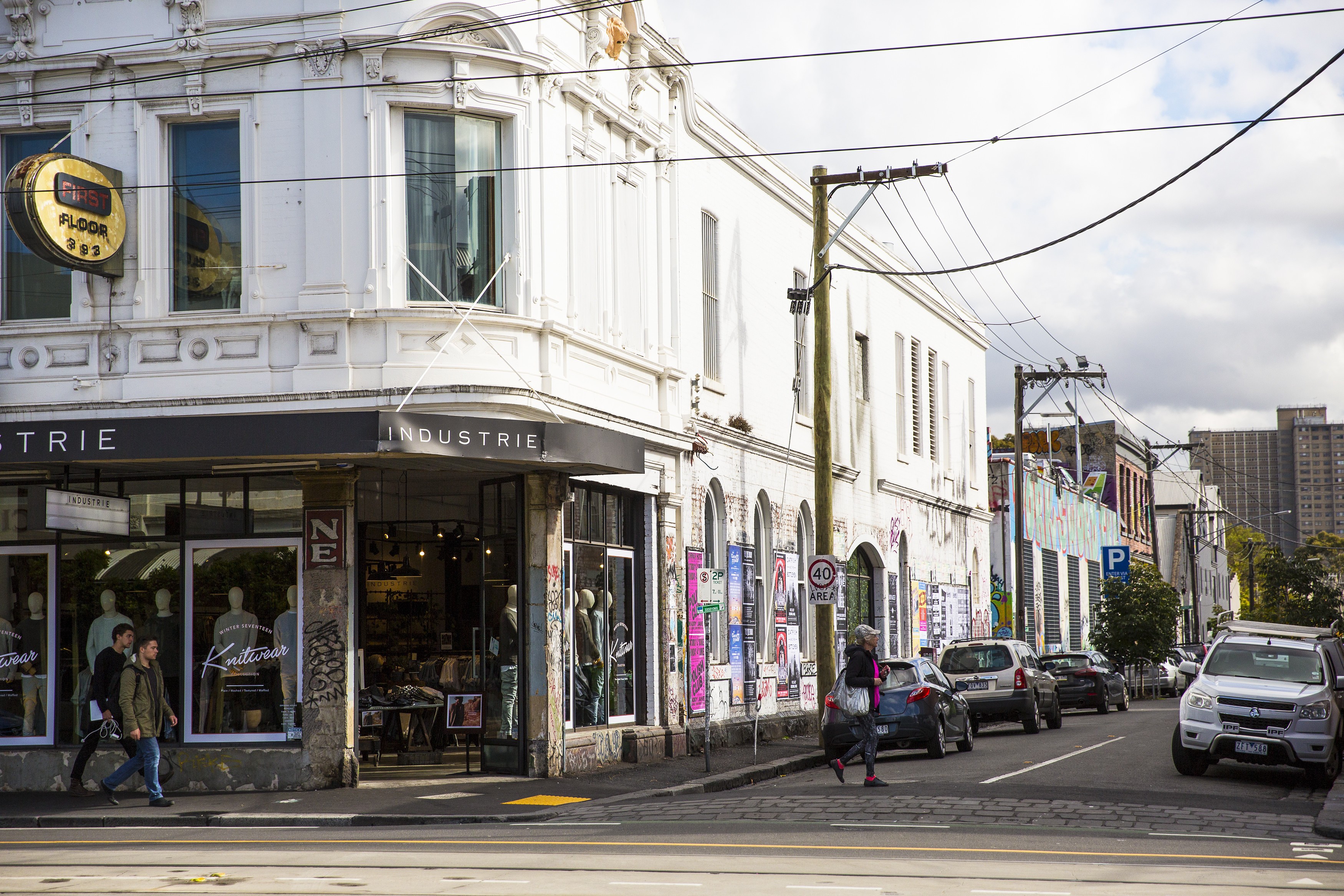 Aus victoria Fitzroy streetscape melbourne 1