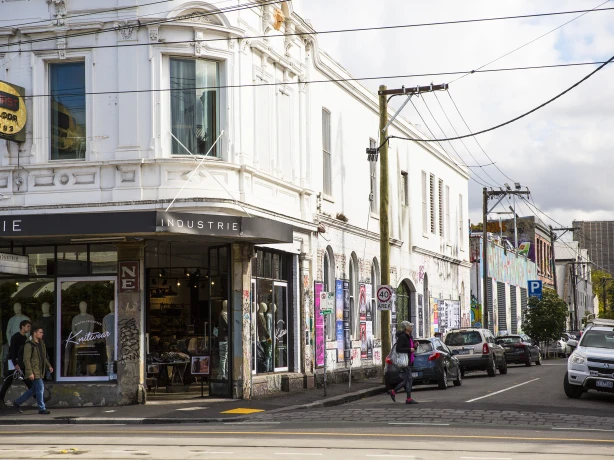 Aus victoria Fitzroy streetscape melbourne 1