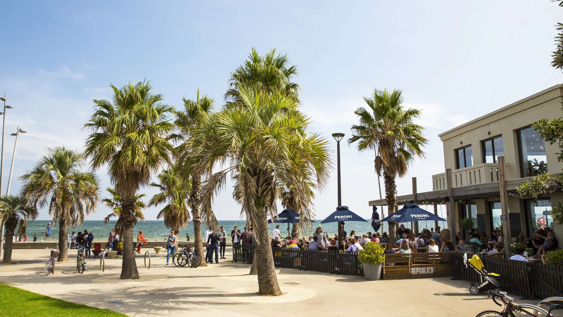 Aus victoria St Kilda Beach Melbourne