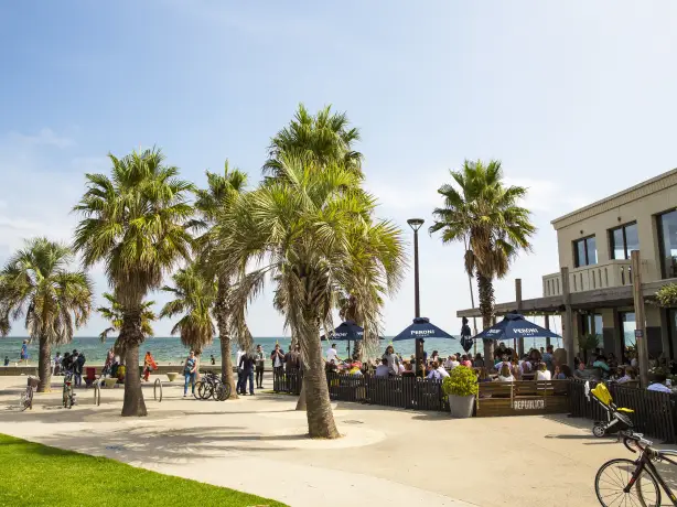 Aus victoria St Kilda Beach Melbourne
