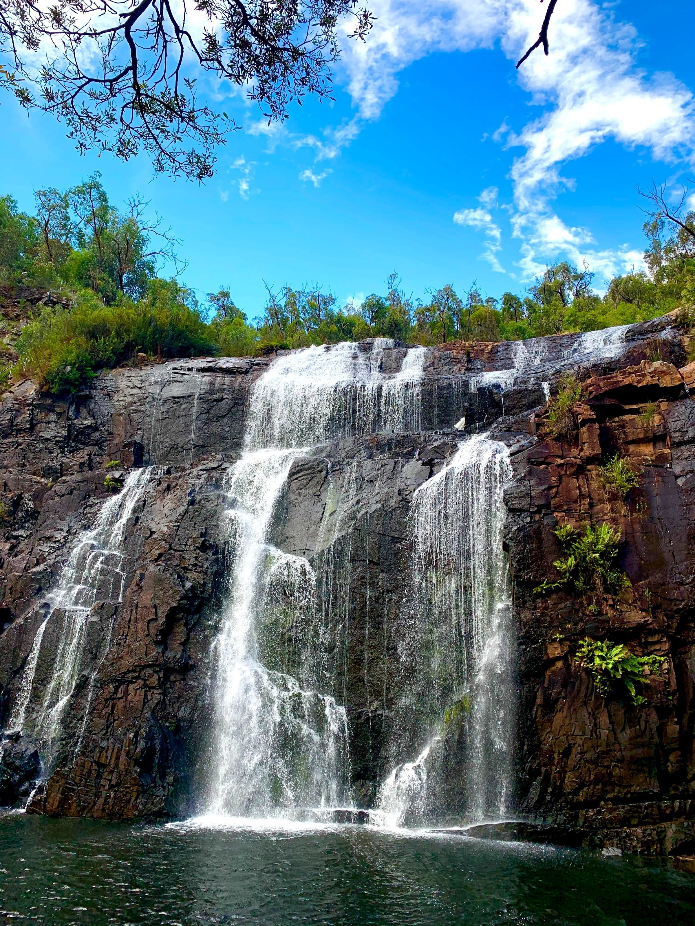 Australien südaustralien victoria adelaide mackenzie wasserfall grampians