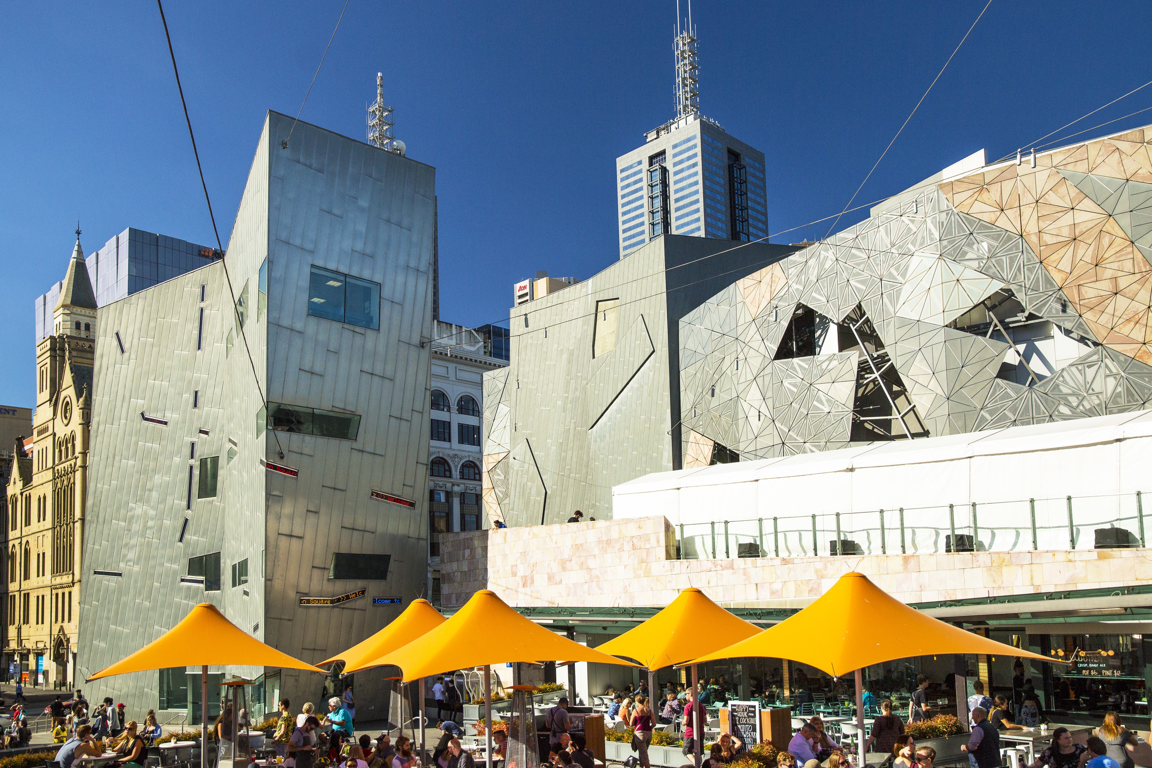 Aus vic melbourne Federation Square credit Visit Victoria