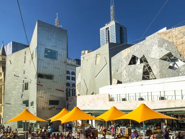 Aus vic melbourne Federation Square credit Visit Victoria