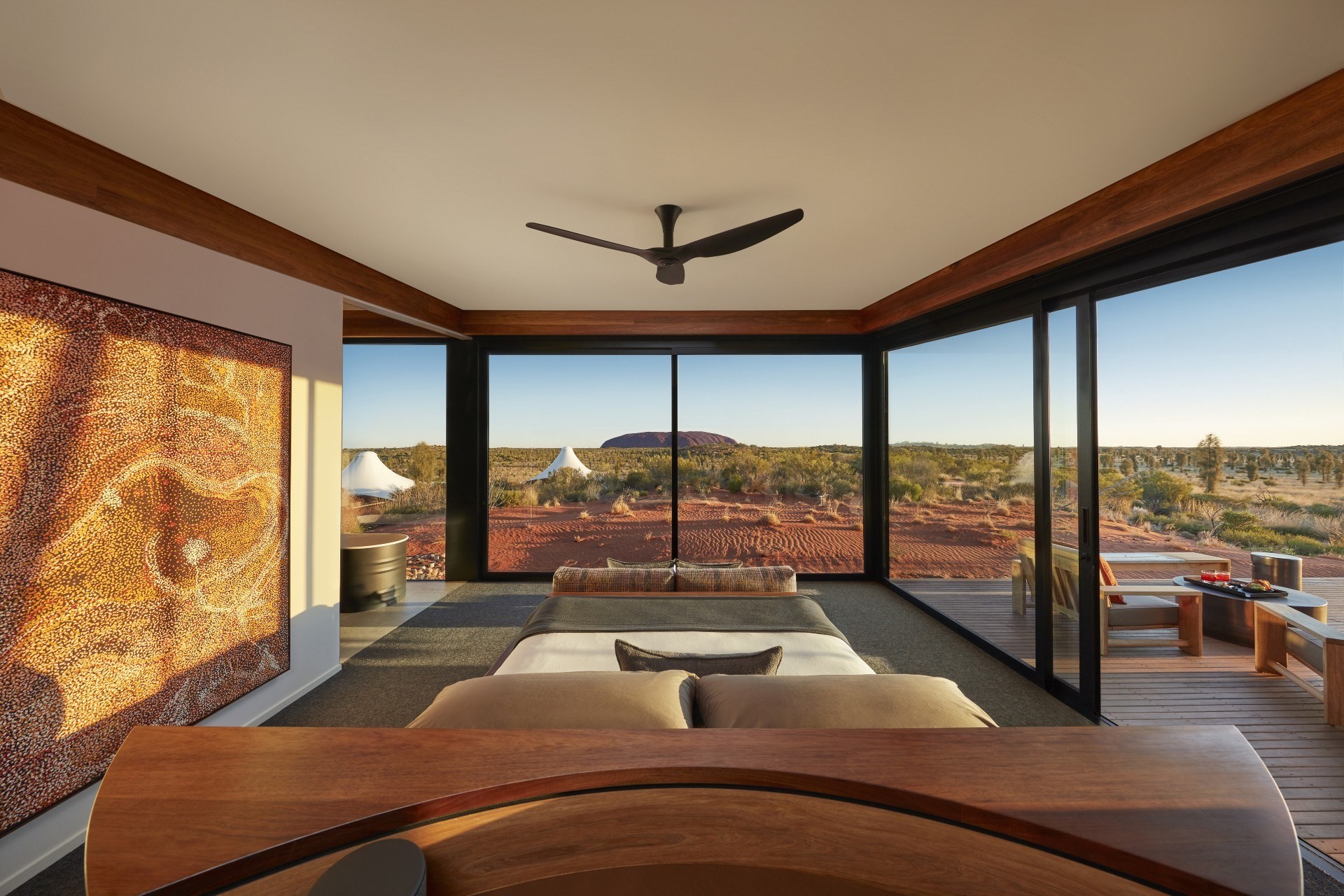 Longitude 131 Ayers Rock Uluru Dune Pavilion Bedroom 1