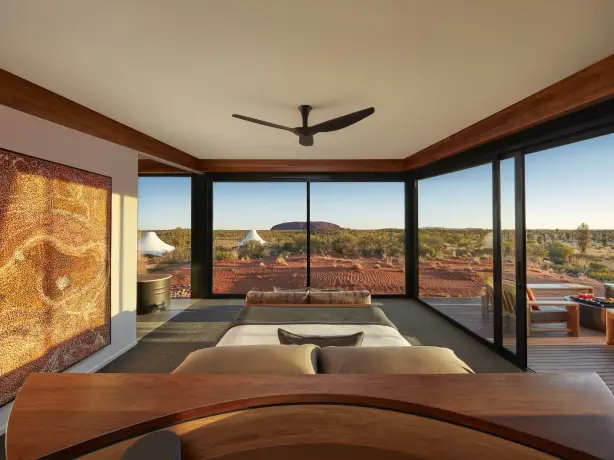 Longitude 131 Ayers Rock Uluru Dune Pavilion Bedroom 1